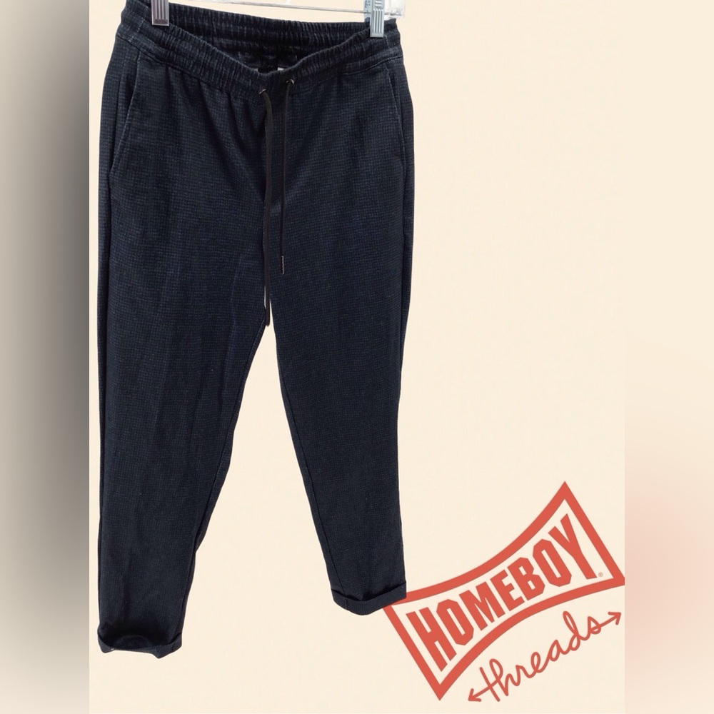 Jack & Jones Dark Textured Fabric pants